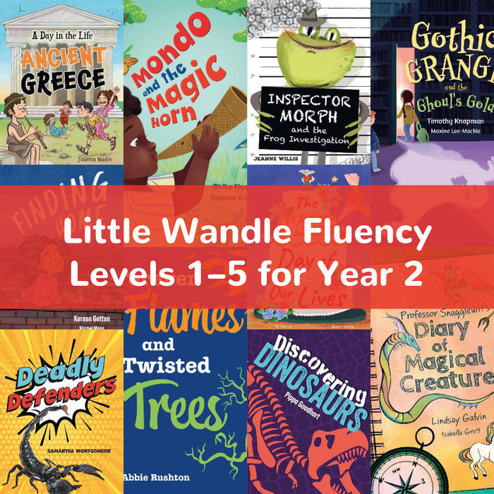 Little Wandle Fluency Levels 1–5 for Year 2