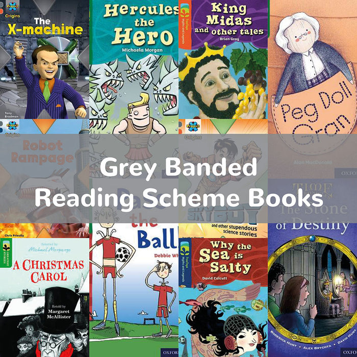 Grey Banded Reading Scheme Books