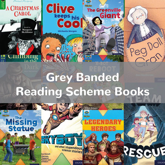 Grey Banded Reading Scheme Books