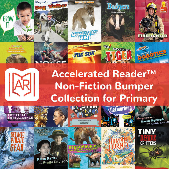 Accelerated Reader Non-Fiction Bumper Collection for Primary Schools | Levels 1.0–7.0
