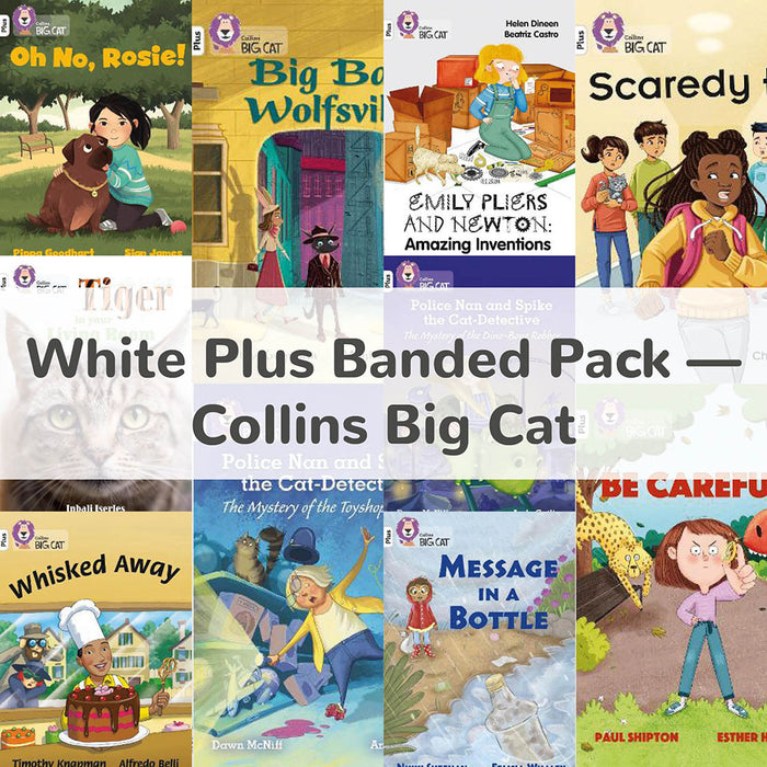 White Plus Banded Pack — Collins Big Cat