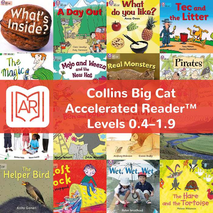 Collins Big Cat — Accelerated Reader Levels 0.4–1.9