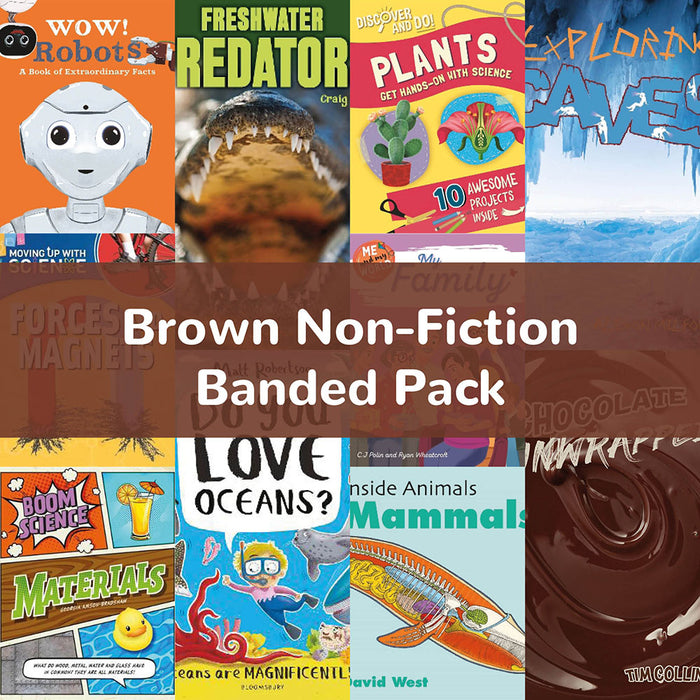 Brown Non-Fiction Banded Pack