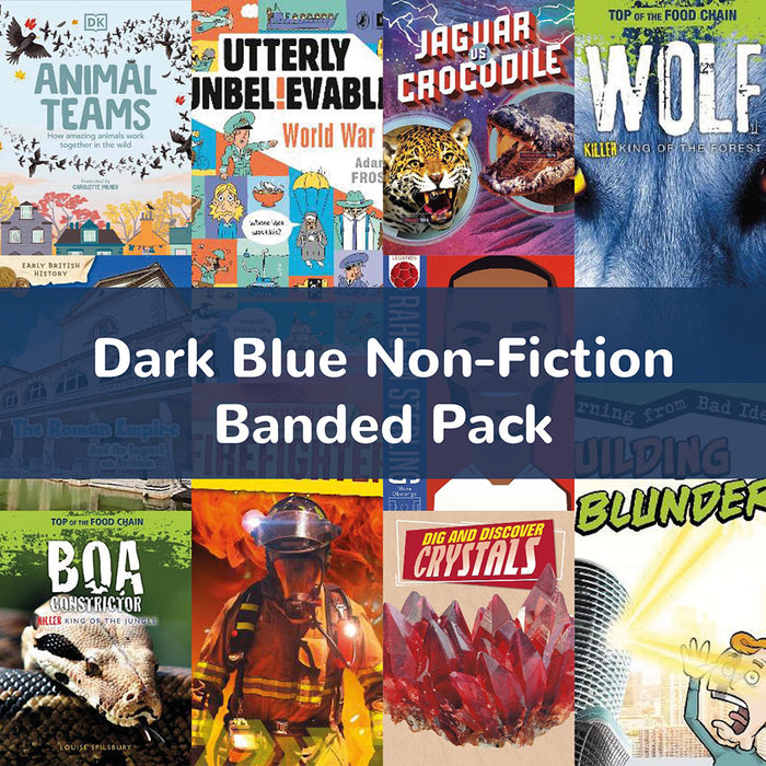 Dark Blue Non-Fiction Banded Pack