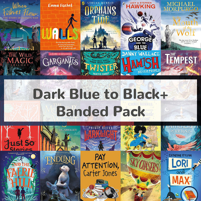 Dark Blue to Black+ Banded Pack