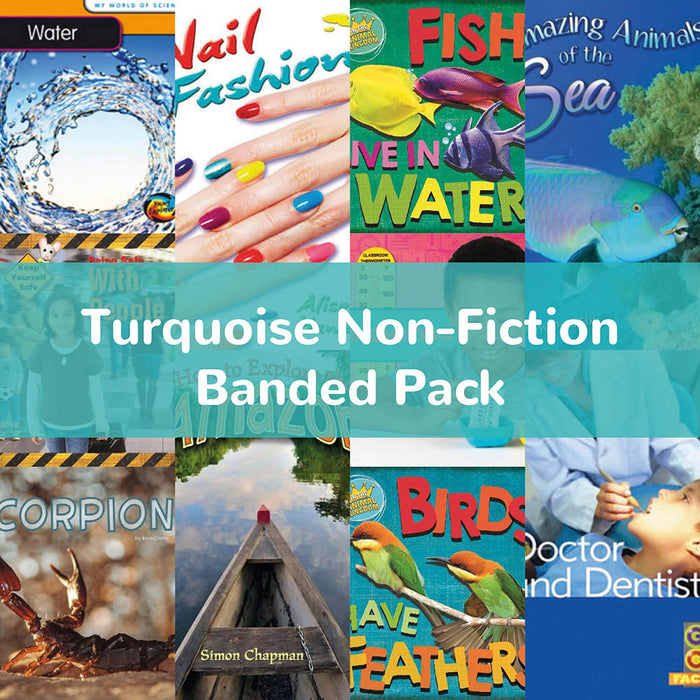 Turquoise Non-Fiction Banded Pack