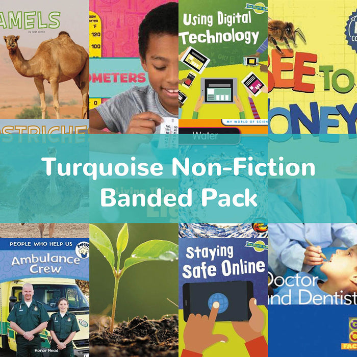 Turquoise Non-Fiction Banded Pack