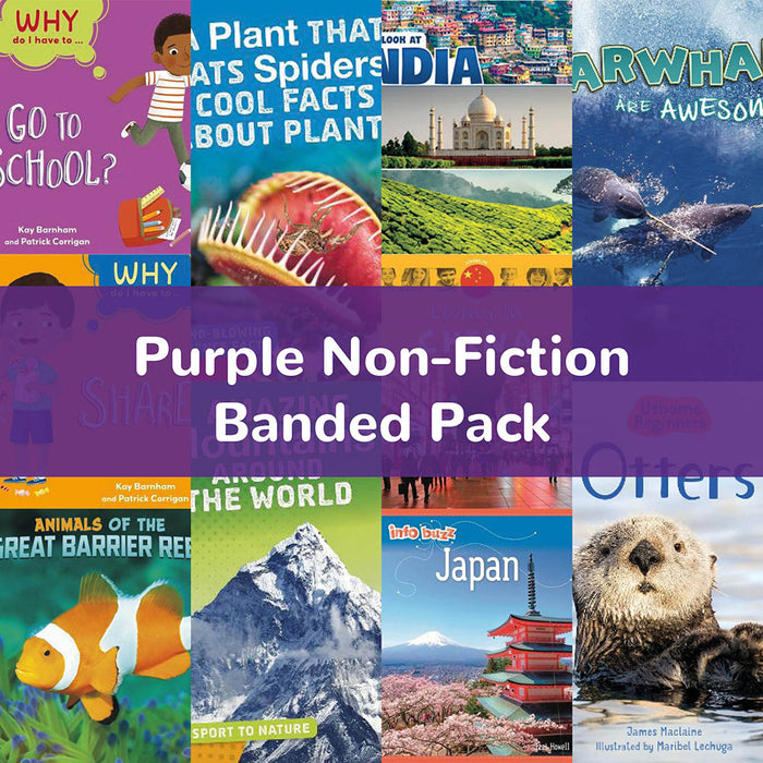 Purple Non-Fiction Banded Pack