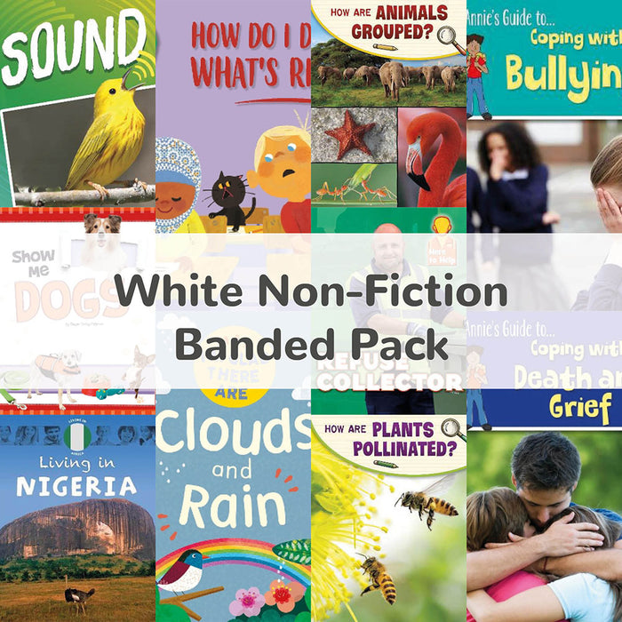 White Non-Fiction Banded Pack