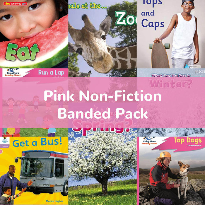 Pink Non-Fiction Banded Pack
