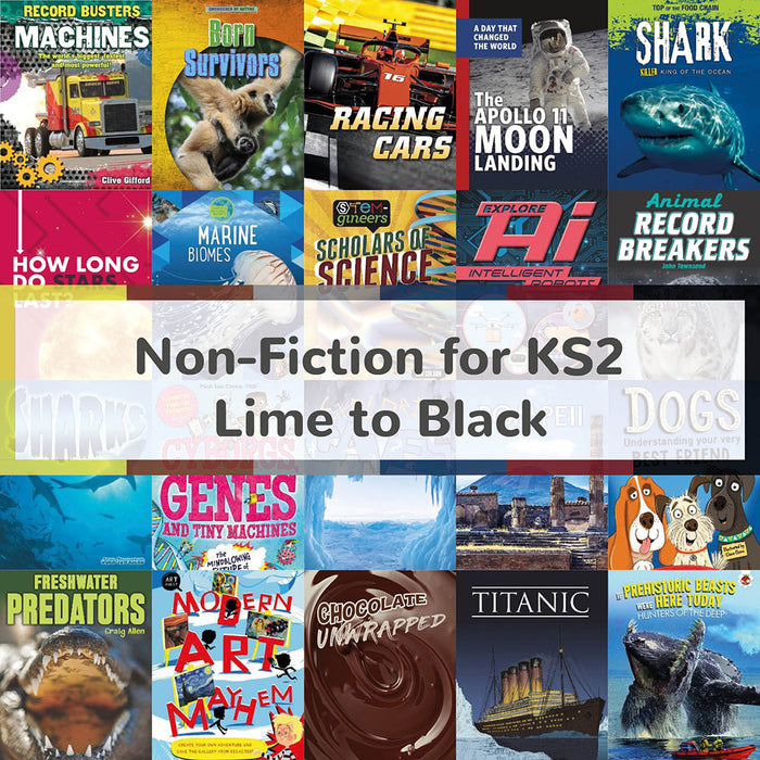 Banded Non-Fiction for KS2 | Book Bands Lime to Black