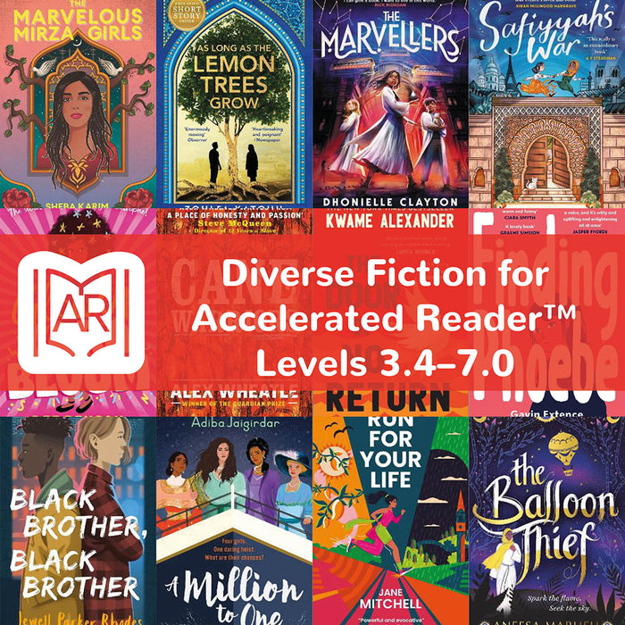 Diverse Fiction for Accelerated Reader Levels 3.4–7.0