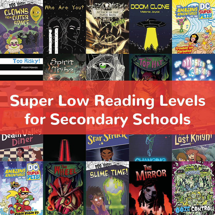 Super Low Reading Levels for Secondary Schools