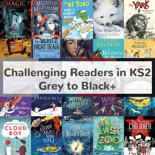 Challenging More Able Readers in KS2 | Grey to Black+ Book Bands