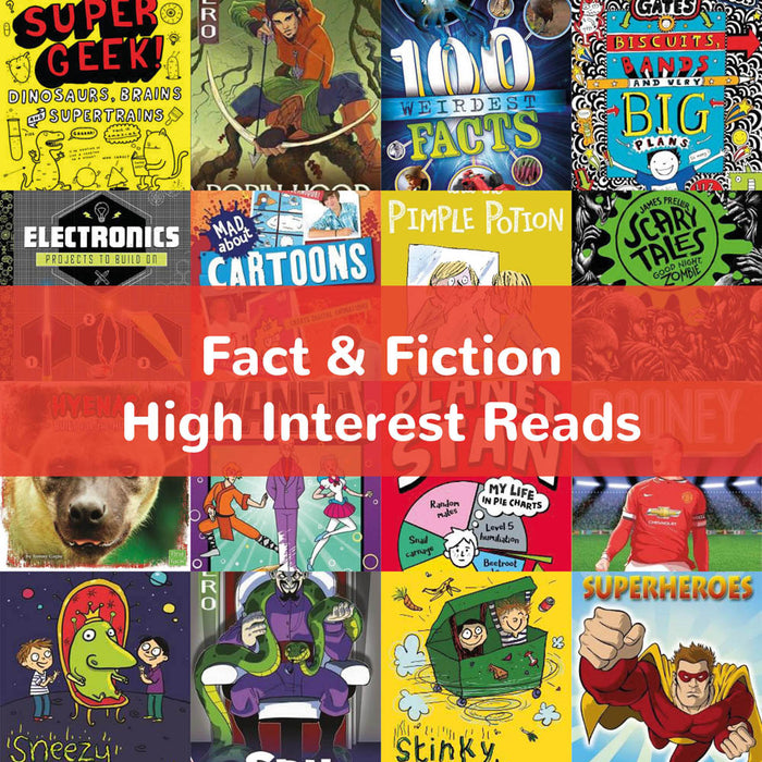 Fact & Fiction High Interest Reads with Added Boy Appeal