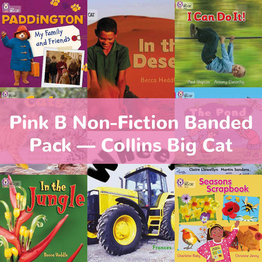 Pink B Non-Fiction Banded Pack — Collins Big Cat