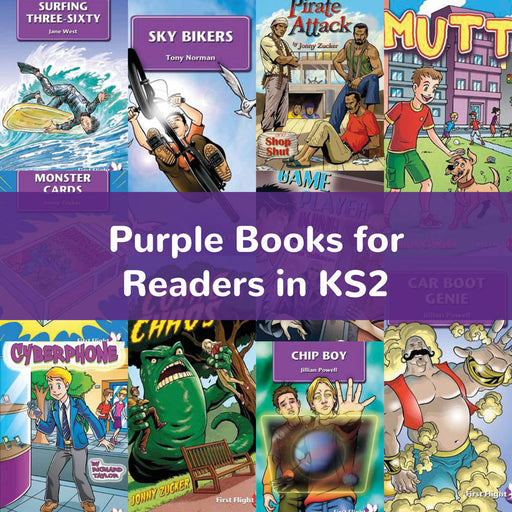 Purple Books for Readers in KS2