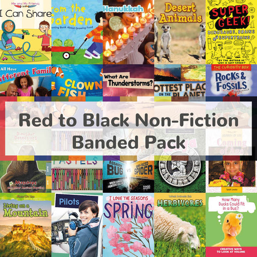 Red to Black Non-Fiction Banded Pack