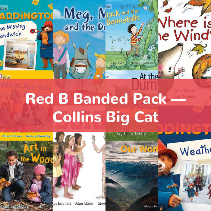Red B Fiction & Non-Fiction Banded Pack — Collins Big Cat