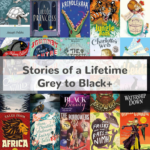 Stories of a Lifetime | Grey to Black+ Book Bands