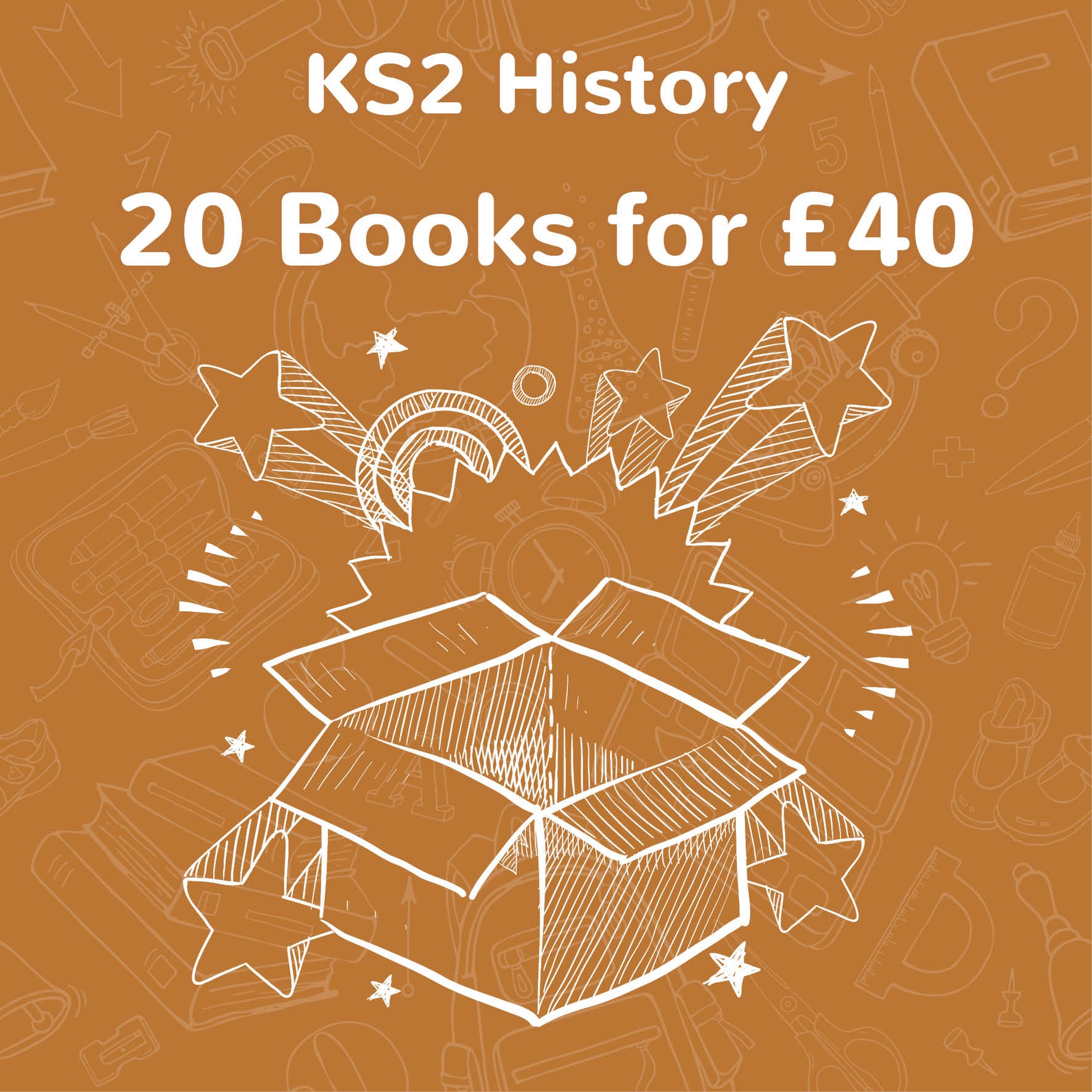 KS2 History Books 20 Books for £30 + FREE UK Delivery — School