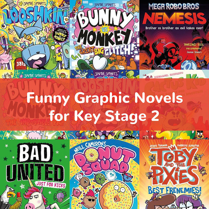 Funny Graphic Novels for KS2