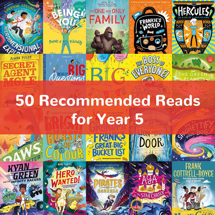 50 Recommended Reads for Year 5