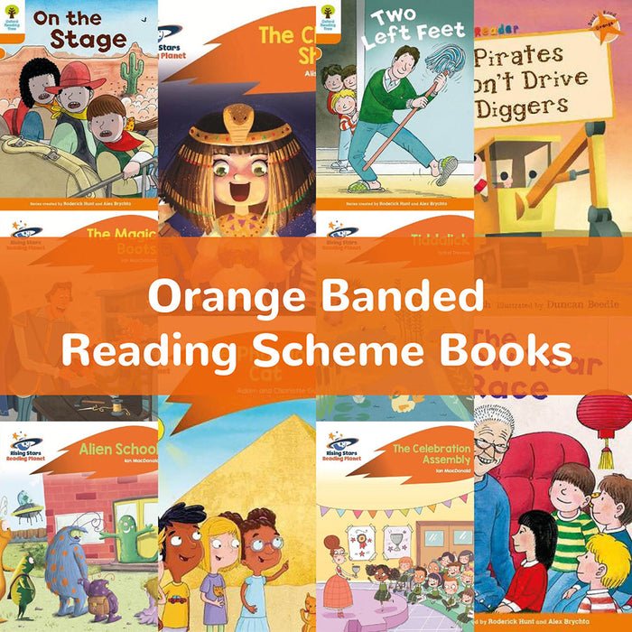 Orange Banded Reading Scheme Books