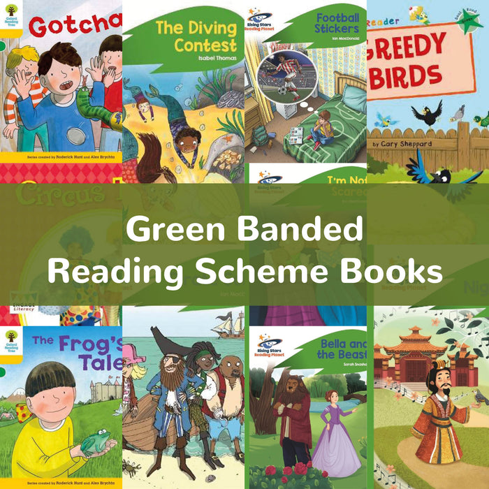 Green Banded Reading Scheme Books