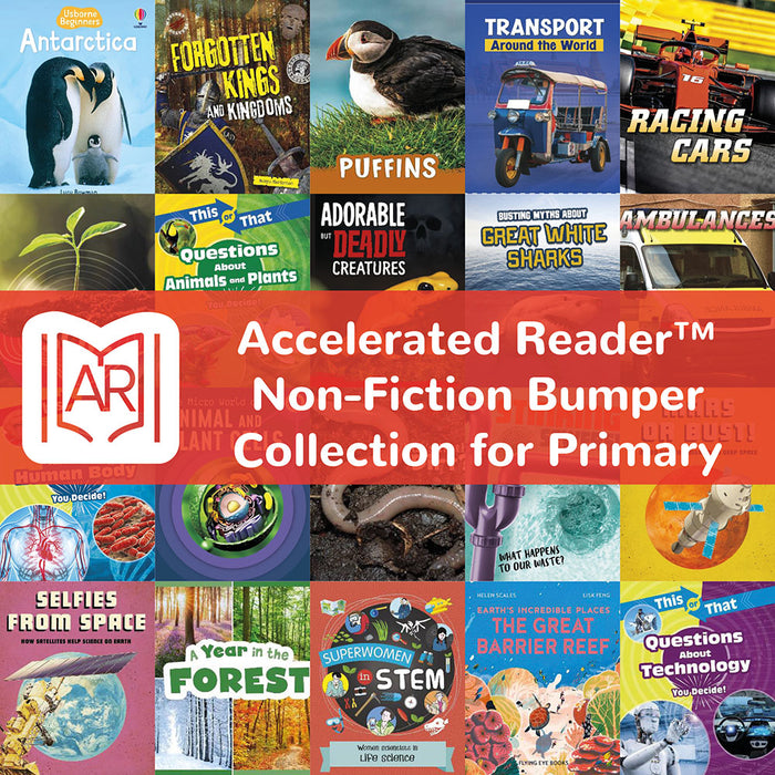 Accelerated Reader Non-Fiction Bumper Collection for Primary Schools | Levels 1.0–7.0