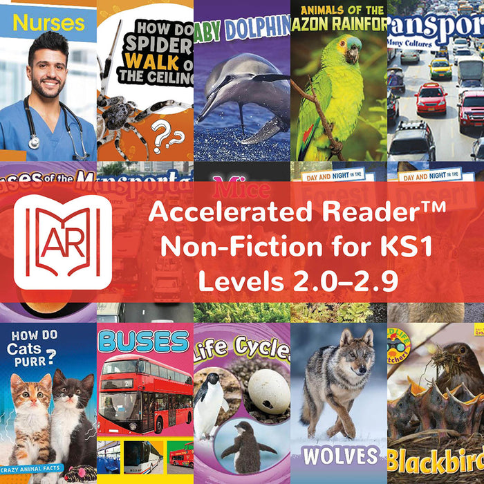 Accelerated Reader for KS1: Non-fiction Levels 2.0–2.9 (LY)