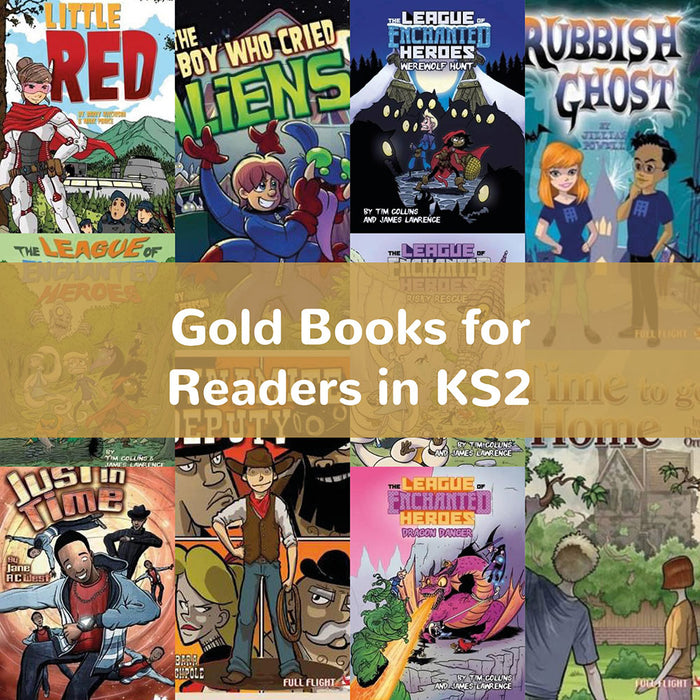 Gold Books for Readers in KS2