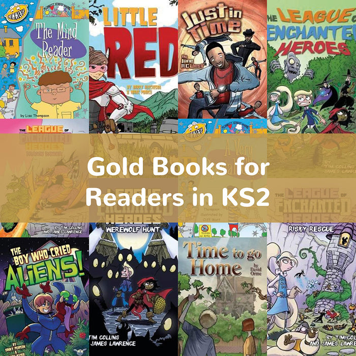 Gold Books for Readers in KS2