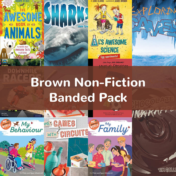 Brown Non-Fiction Banded Pack