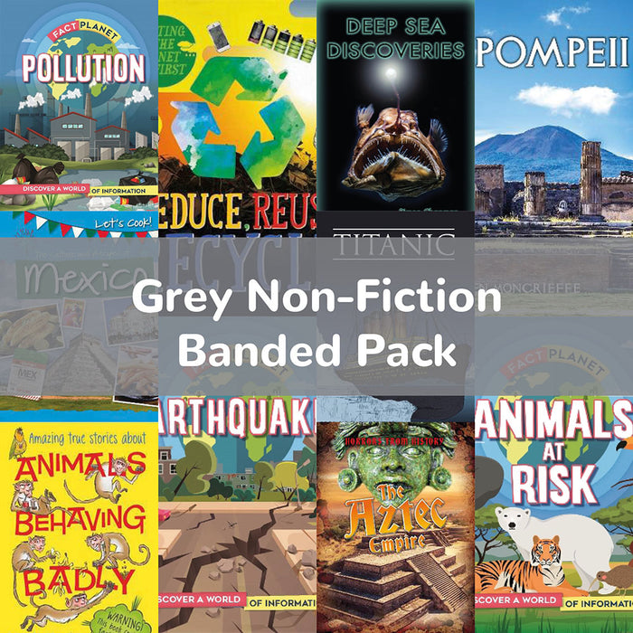 Grey Non-Fiction Banded Pack