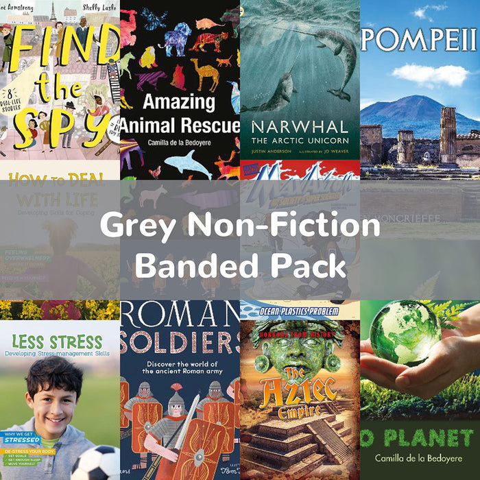 Grey Non-Fiction Banded Pack