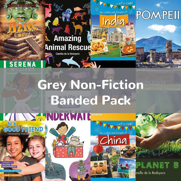 Grey Non-Fiction Banded Pack