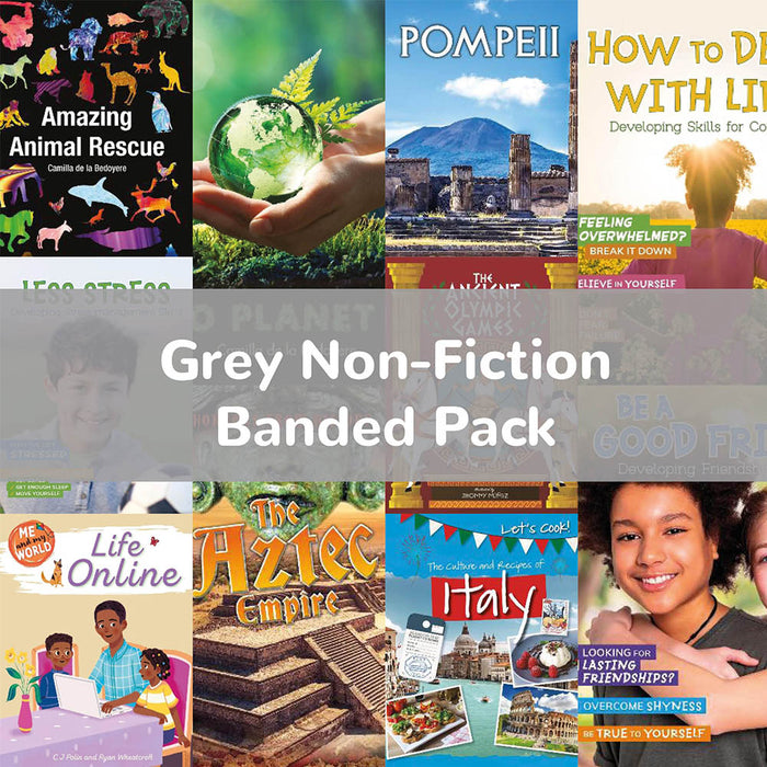 Grey Non-Fiction Banded Pack