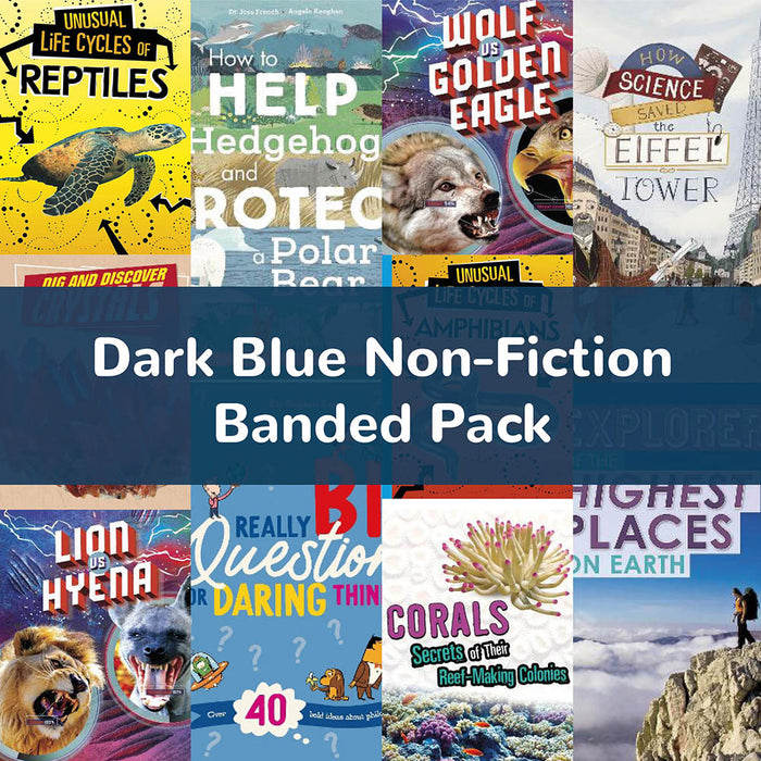 Dark Blue Non-Fiction Banded Pack