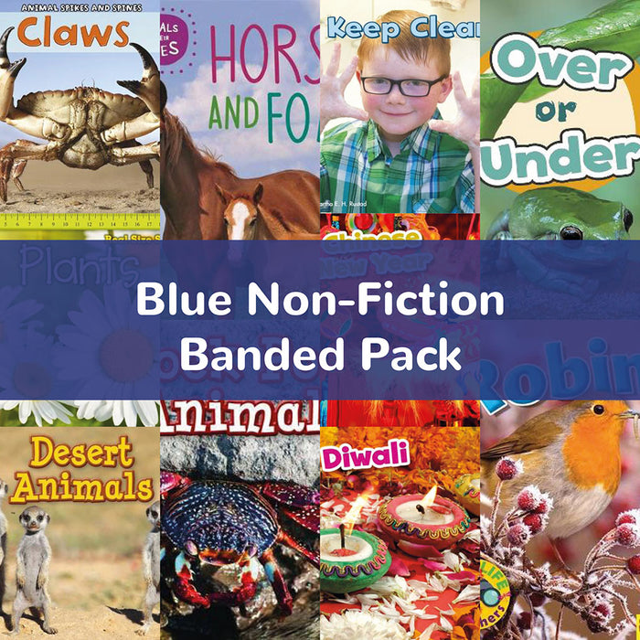 Blue Non-Fiction Banded Pack