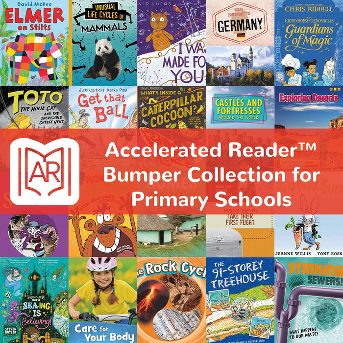 Accelerated Reader Bumper Collection for Primary Schools | Levels 0.6–6.6