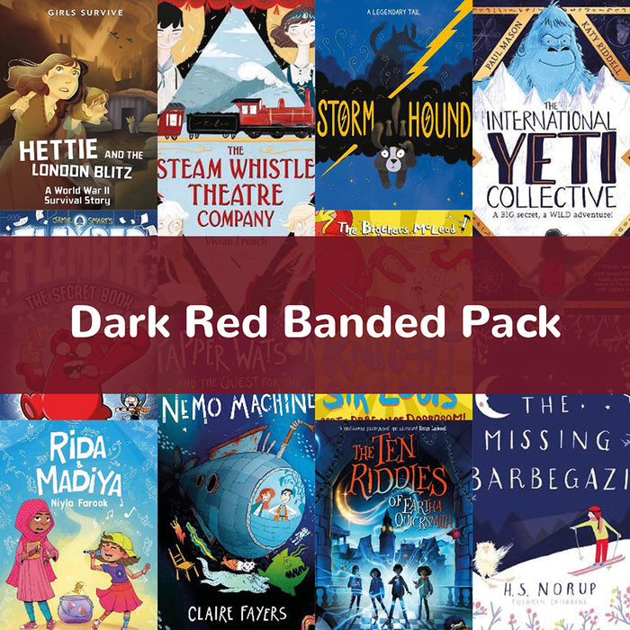 Dark Red Banded Pack