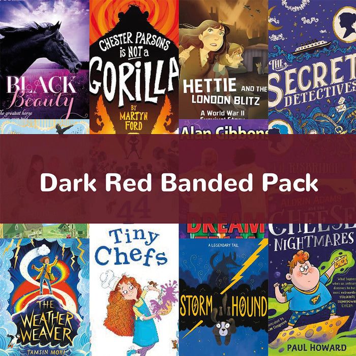 Dark Red Banded Pack