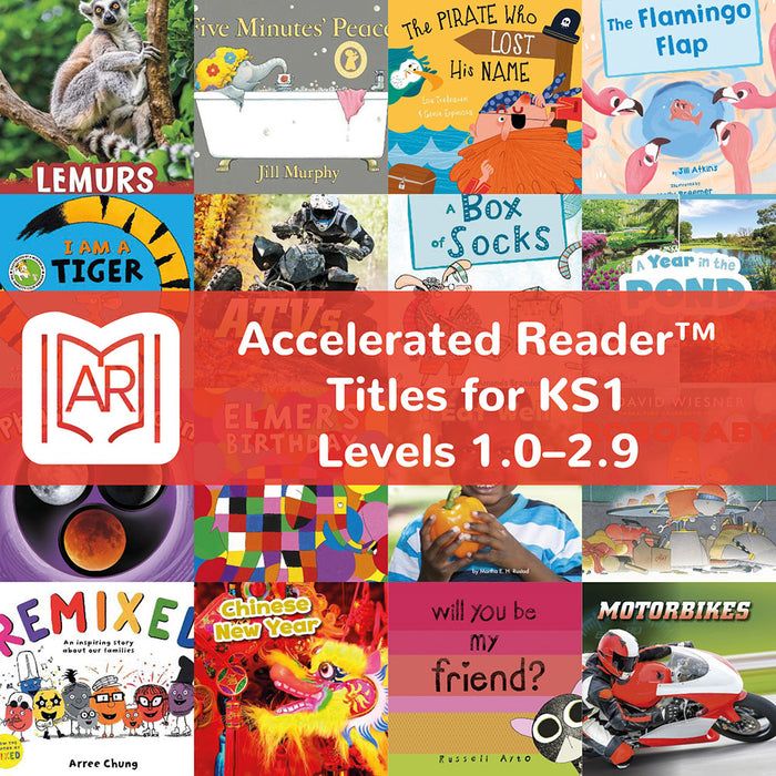 Accelerated Reader Titles for KS1: Levels 1.0-2.9