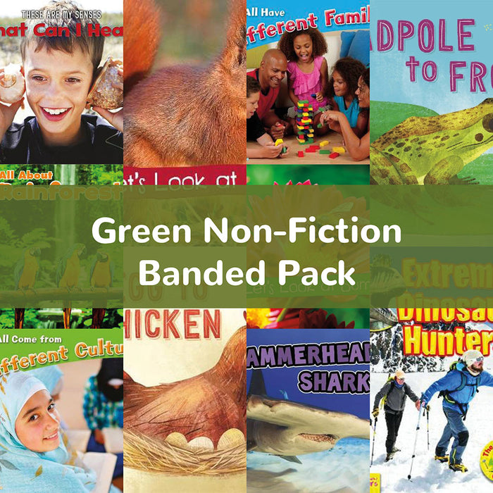 Green Non-Fiction Banded Pack
