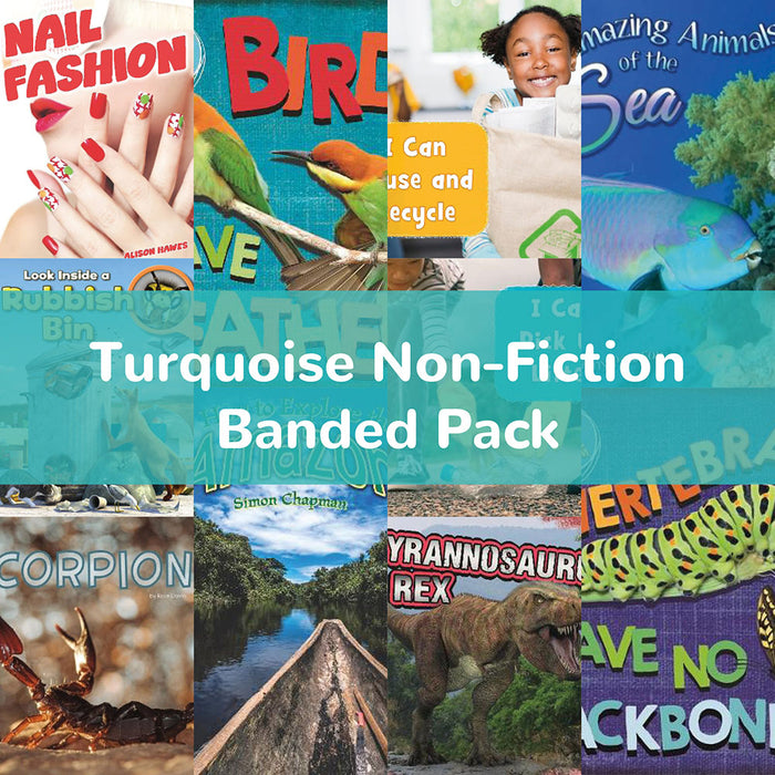 Turquoise Non-Fiction Banded Pack