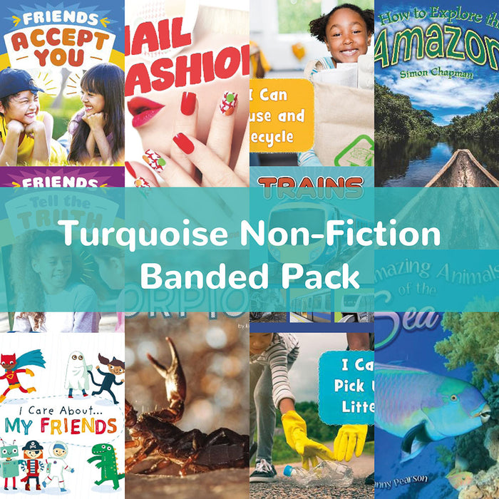 Turquoise Non-Fiction Banded Pack