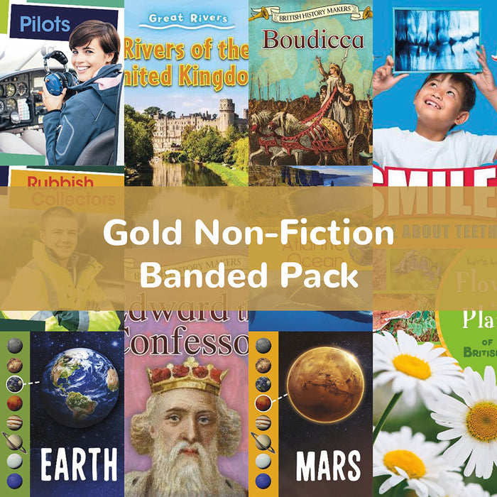Gold Non-Fiction Banded Pack