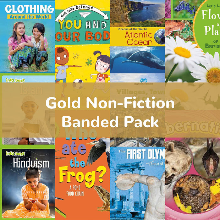 Gold Non-Fiction Banded Pack