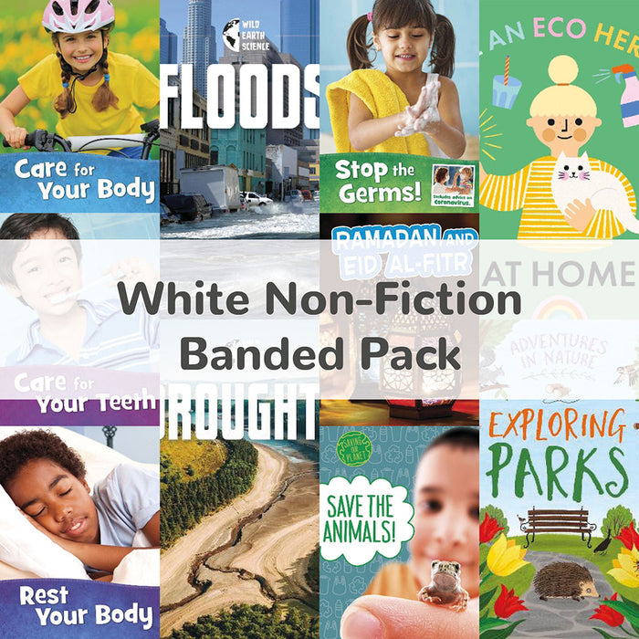 White Non-Fiction Banded Pack